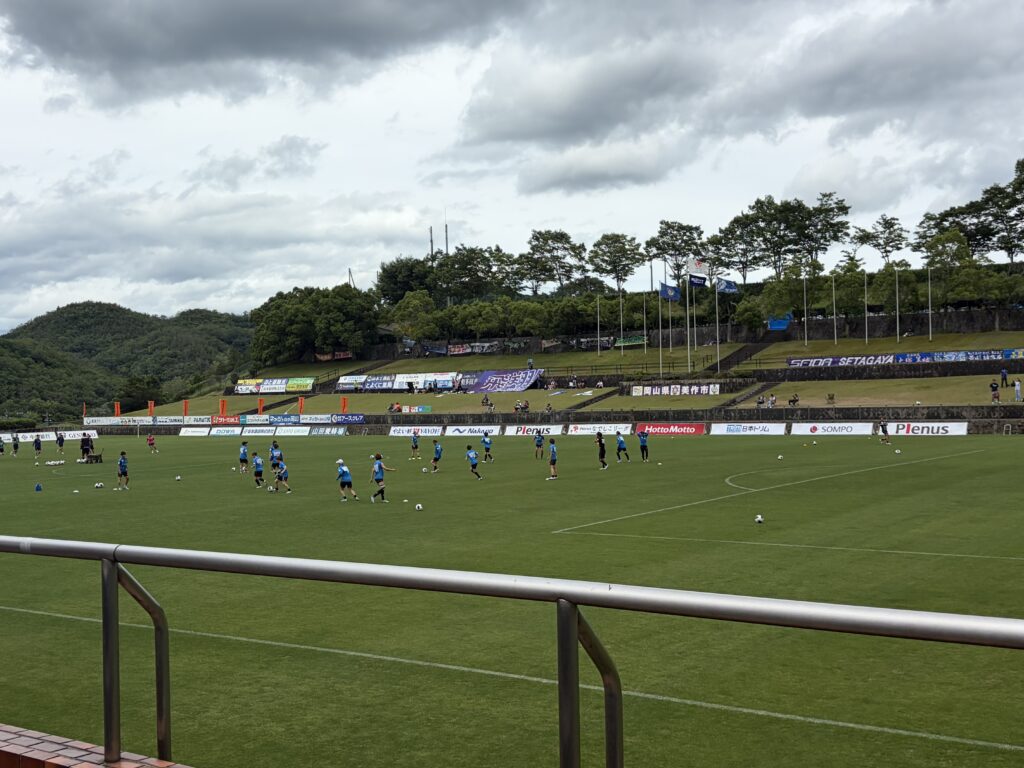 現地で観戦