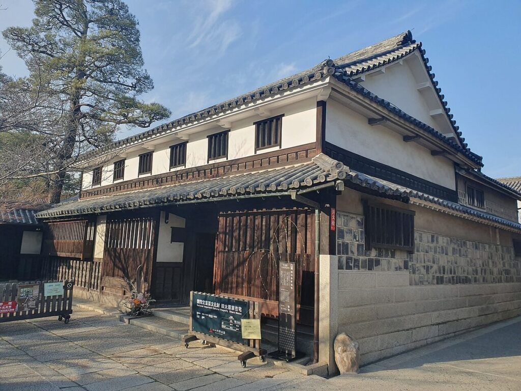 語らい座 大原本邸（旧大原家住宅）の外観